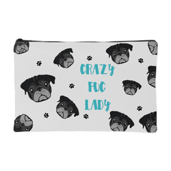 Crazy Pug lady purse