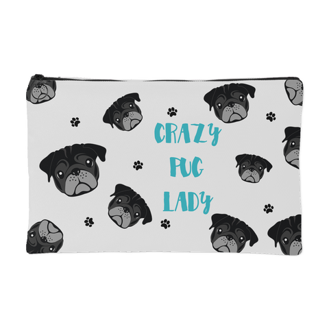 Crazy Pug lady purse